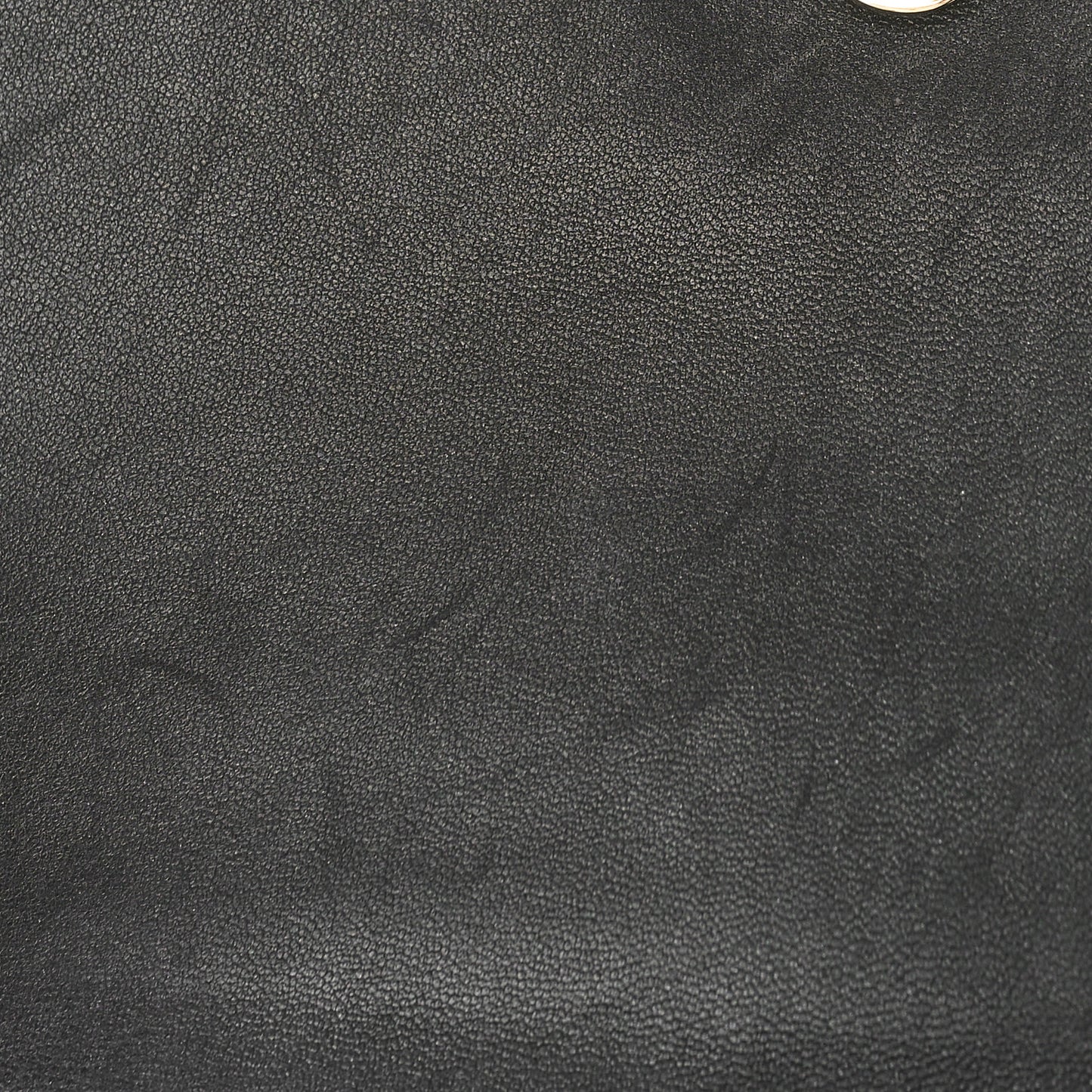 Lambskin Enamel CC Flap Clutch With Chain Black