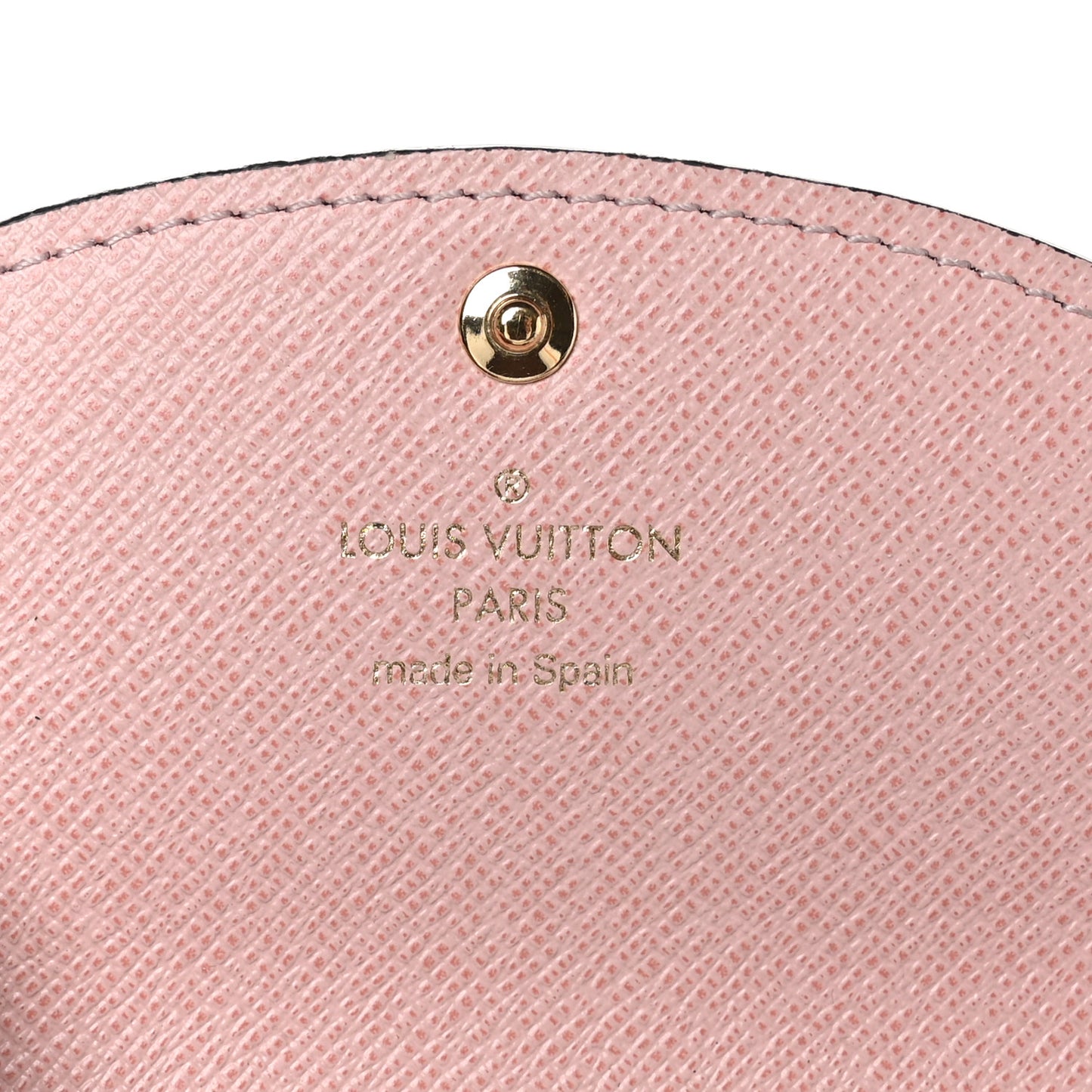 Monogram Rosalie Coin Purse Rose Ballerine