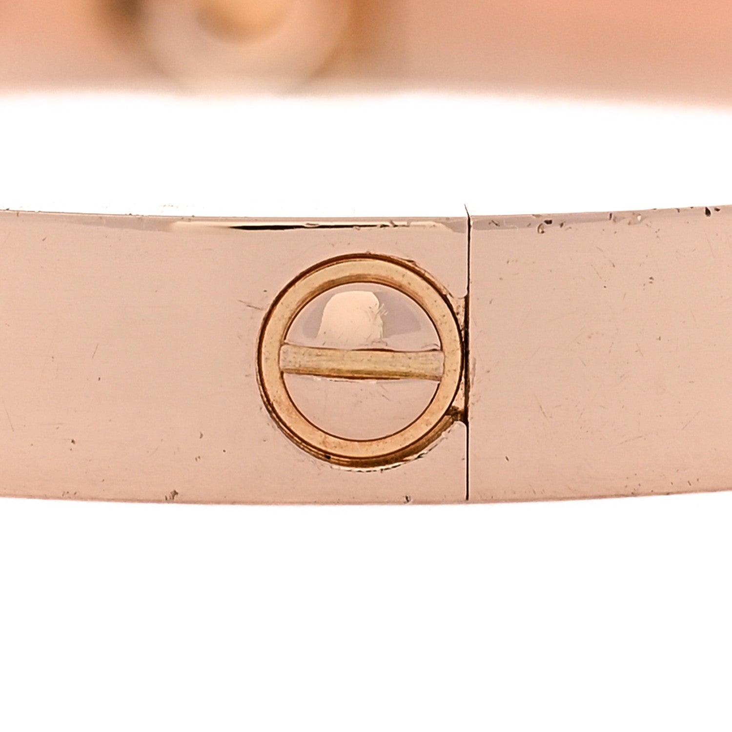 Cartier 18k Pink Gold Love Bracelet 16 7 of 9