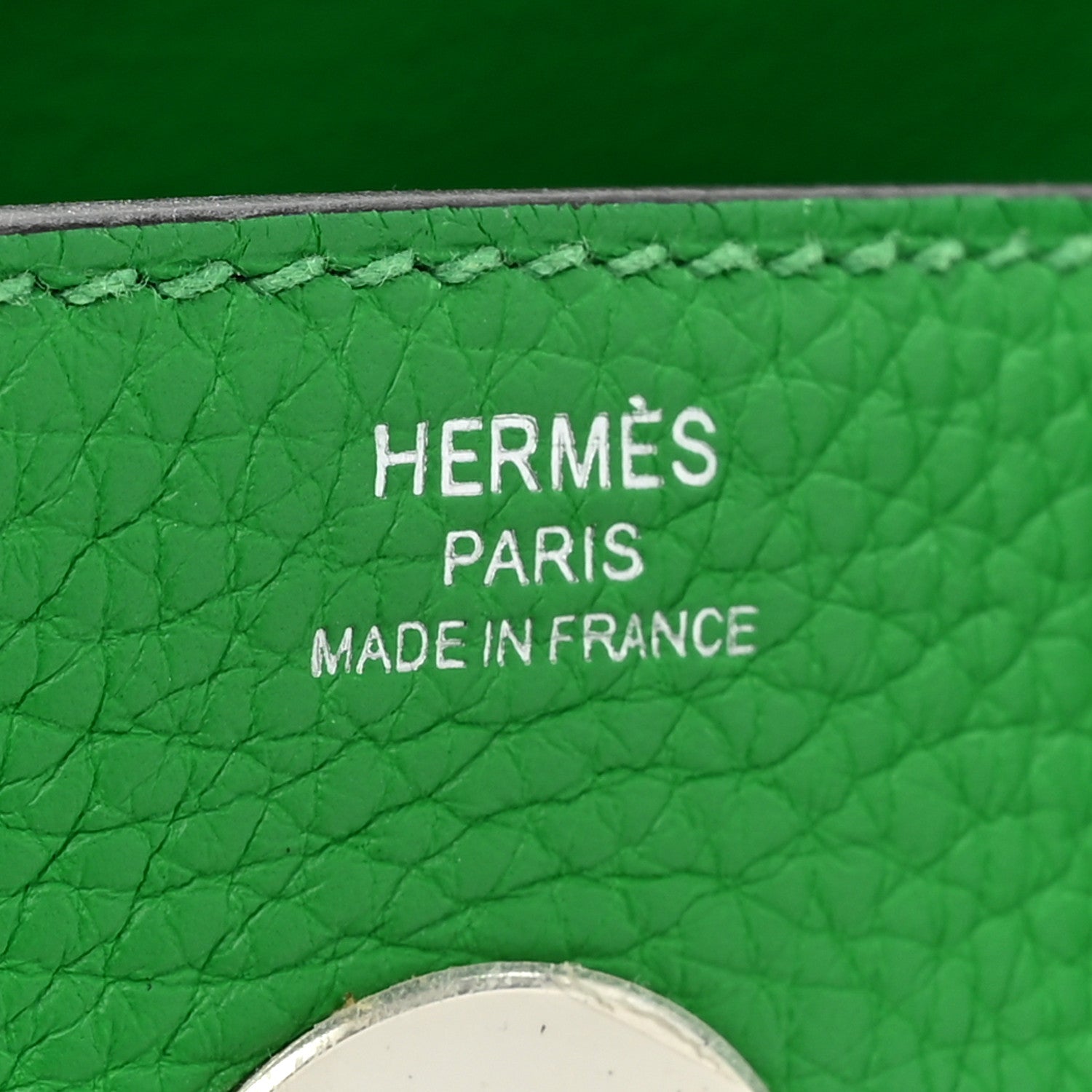 Hermes Taurillon Clemence Lindy 26 Bambou 6 of 8