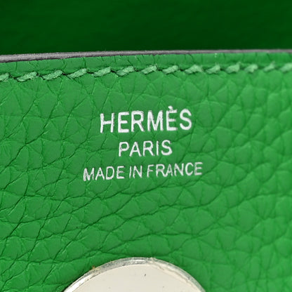 Hermes Taurillon Clemence Lindy 26 Bambou 6 of 8