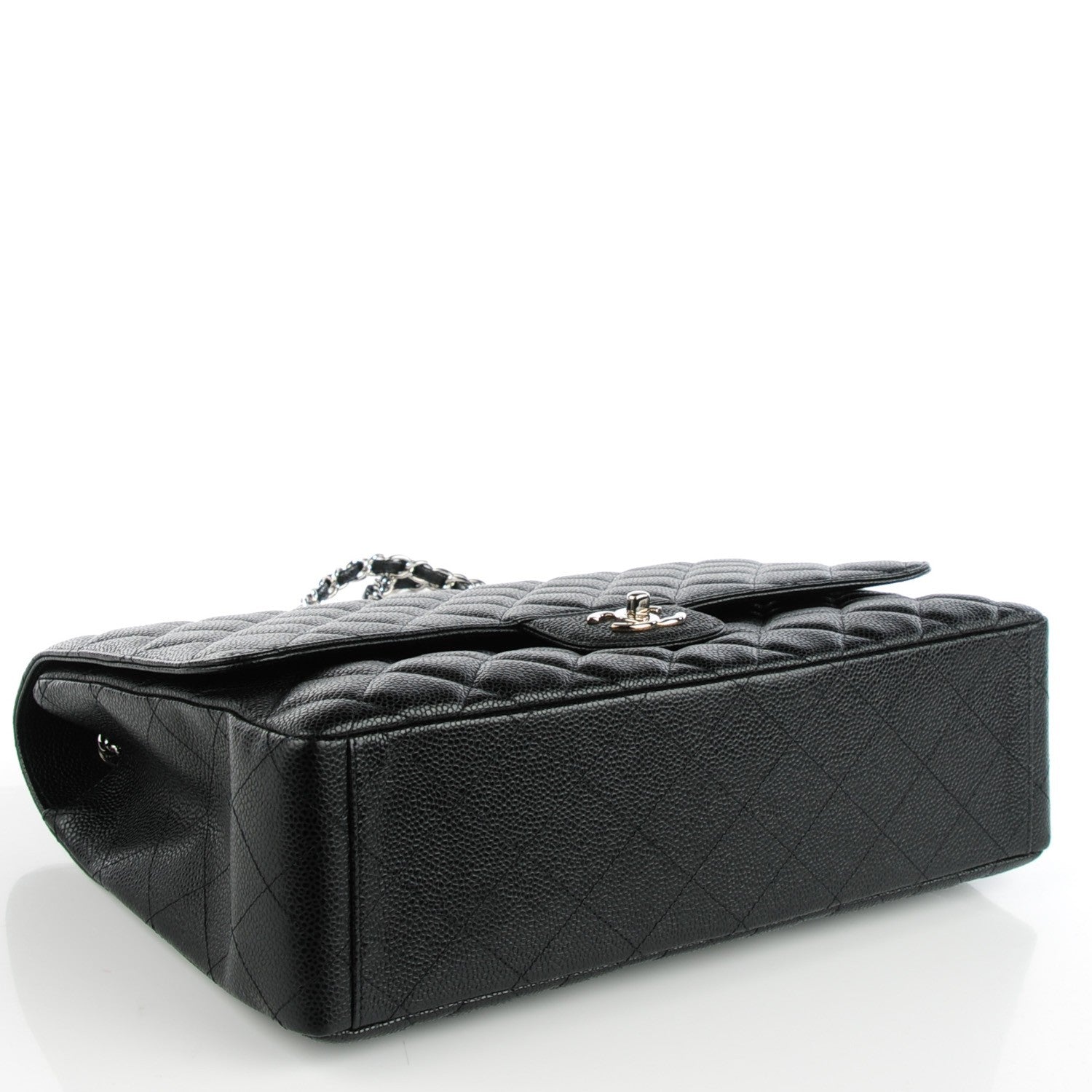 Chanel Caviar Quilted Maxi Single Flap Black 4 of 9
