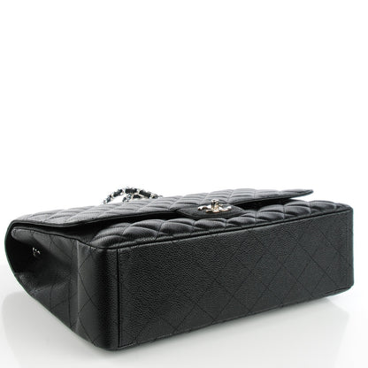 Chanel Caviar Quilted Maxi Single Flap Black 4 of 9