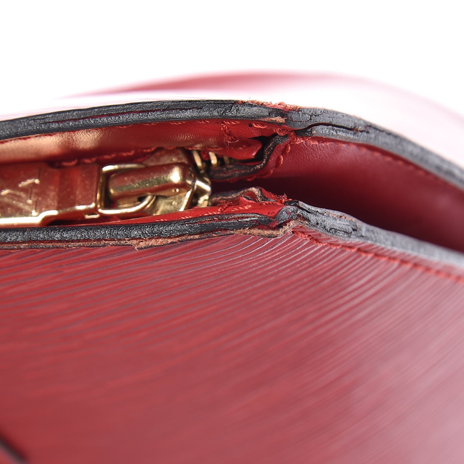 Louis Vuitton Epi Saint Jacques GM Castillan Red 17 of 18