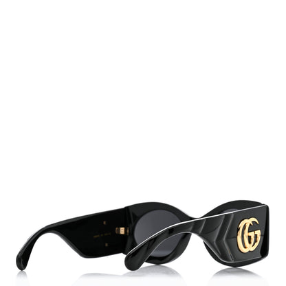 Gucci Acetate Frame GG Marmont Logo Sunglasses GG0810S Black 4 of 8