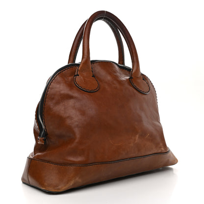 Chloe Calfskin Edith Dome Bowler Muscade 2 of 15