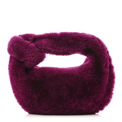Bottega Veneta Shearling Lambskin Mini Jodie Mystic 1 of 11