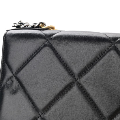 Chanel Lambskin Quilted Chanel 19 Wallet On Chain WOC Black 13 of 17