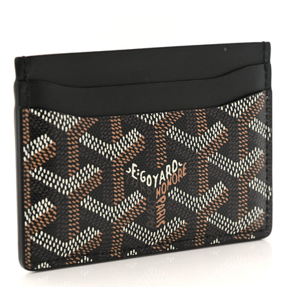 Goyard Goyardine Saint Sulpice Card Holder Black 2 of 5