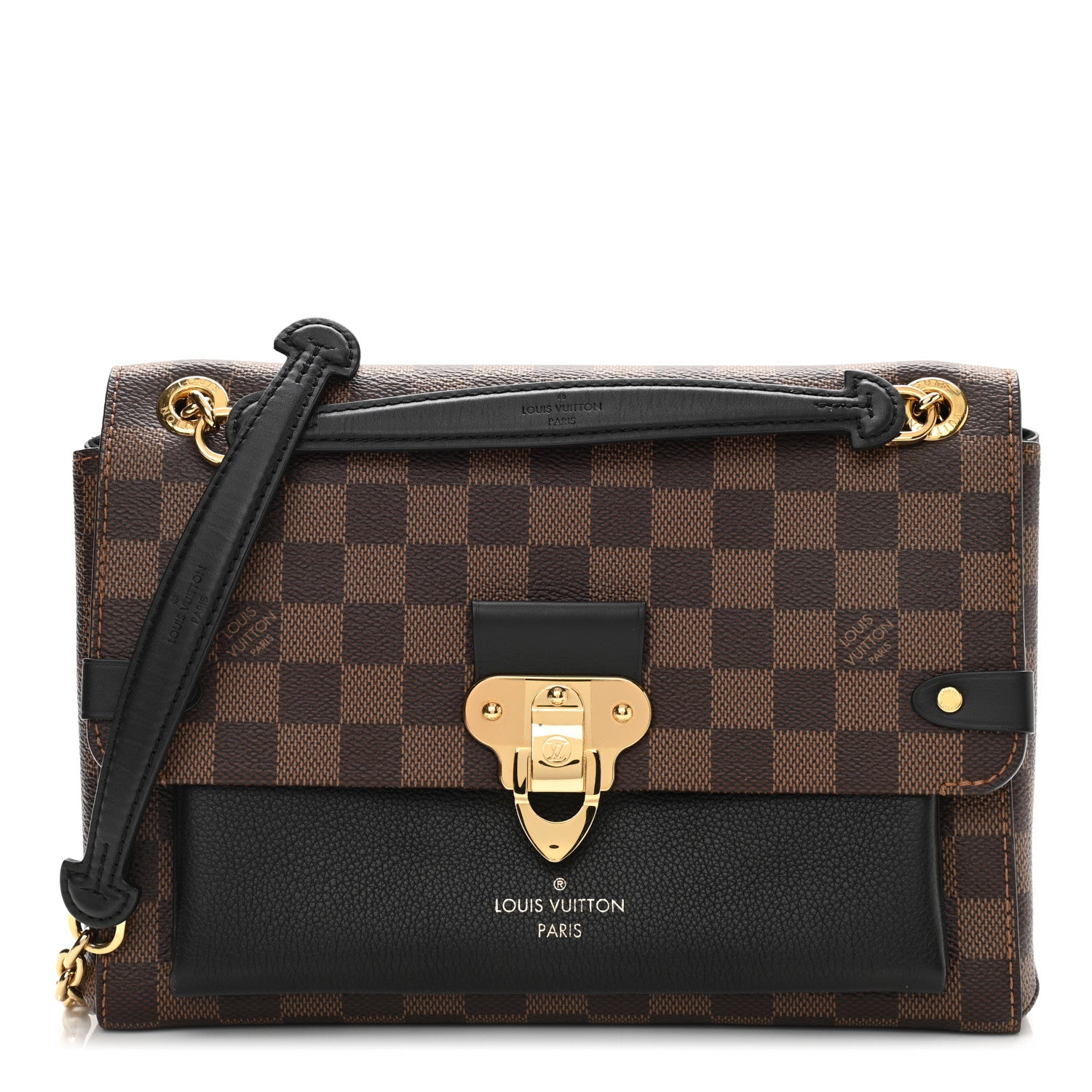 Louis Vuitton Damier Ebene Vavin PM Black 1 of 9