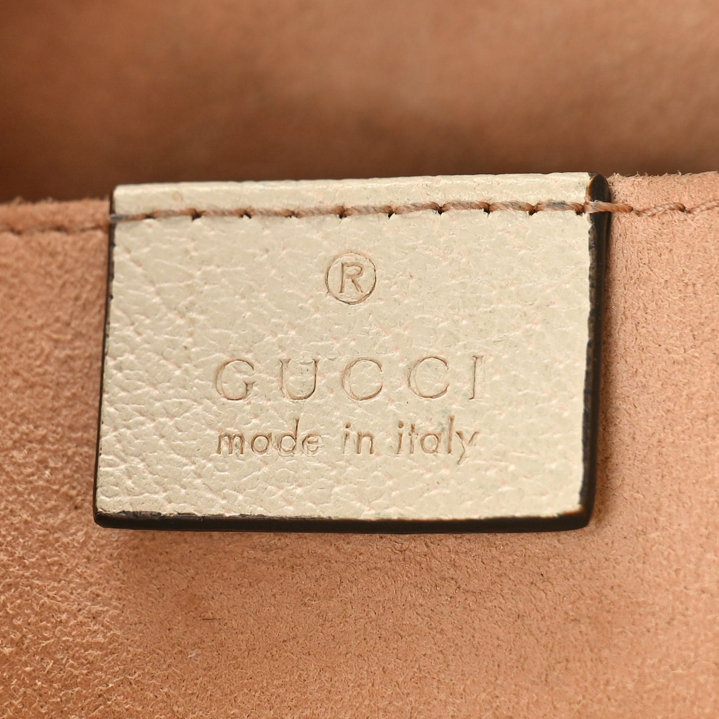 GG Supreme Monogram Flora Textured Calfskin Small Padlock Tote Beige Ebony Multicolor Mystic White