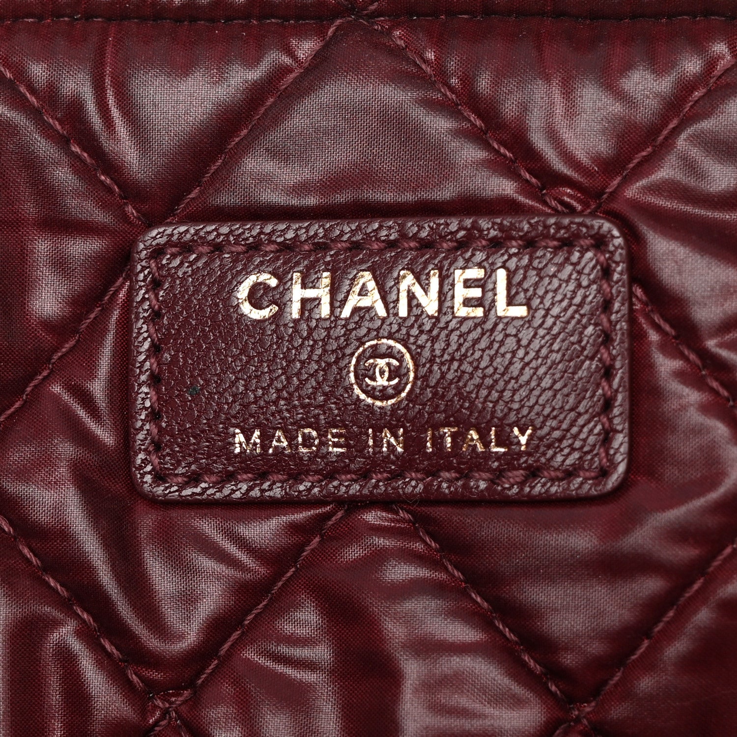 Chanel Lambskin Quilted Large Vintage Mademoiselle Cosmetic Case Black 6 of 14