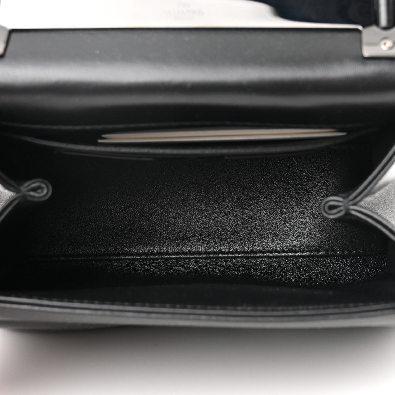 Valentino Garavani Nappa Tonal Monochrome Mini One Stud Top Handle Bag Black 5 of 9