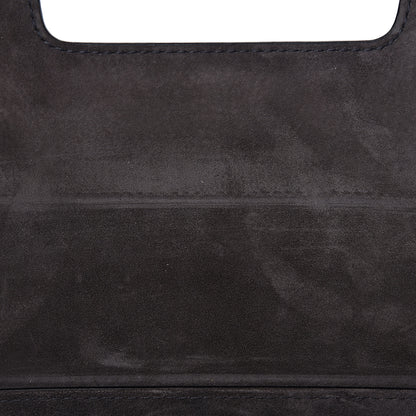 Christian Dior Metallic Grained Calfskin Dio(r)evolution Flap Bag Black Gold 7 of 10