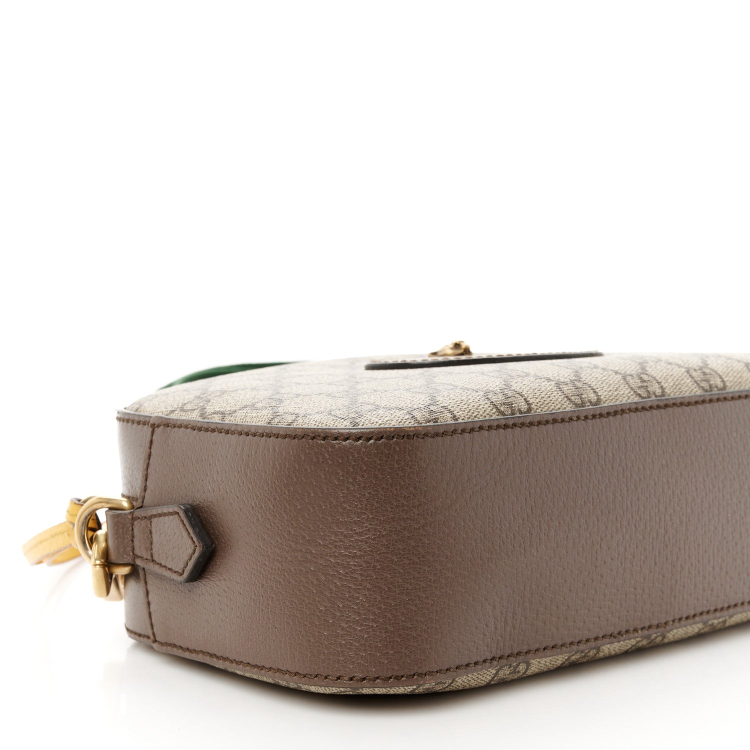 Gucci GG Supreme Monogram Web Neo Vintage Shoulder Bag Beige New Acero Crop 10 of 12