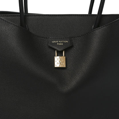 Louis Vuitton Calfskin Vendome MM Black 7 of 9