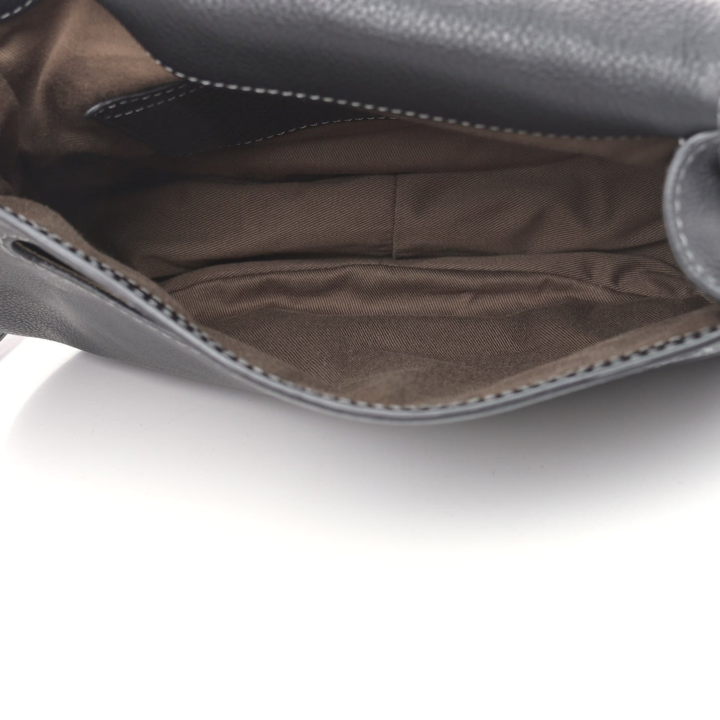 Calfskin Medium Marcie Round Crossbody Bag Black