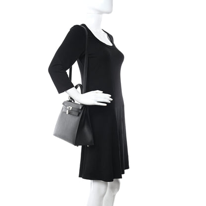 Hermes Epsom Kelly Sellier 28 Black 2 of 12