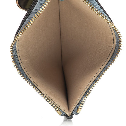 Chloe Grained Calfskin Alphabet Purse Wallet Cloudy Blue 5 of 6