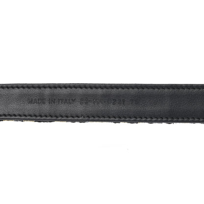 Christian Dior Jacquard Oblique 20mm Saddle Belt 75 30 Blue 4 of 6