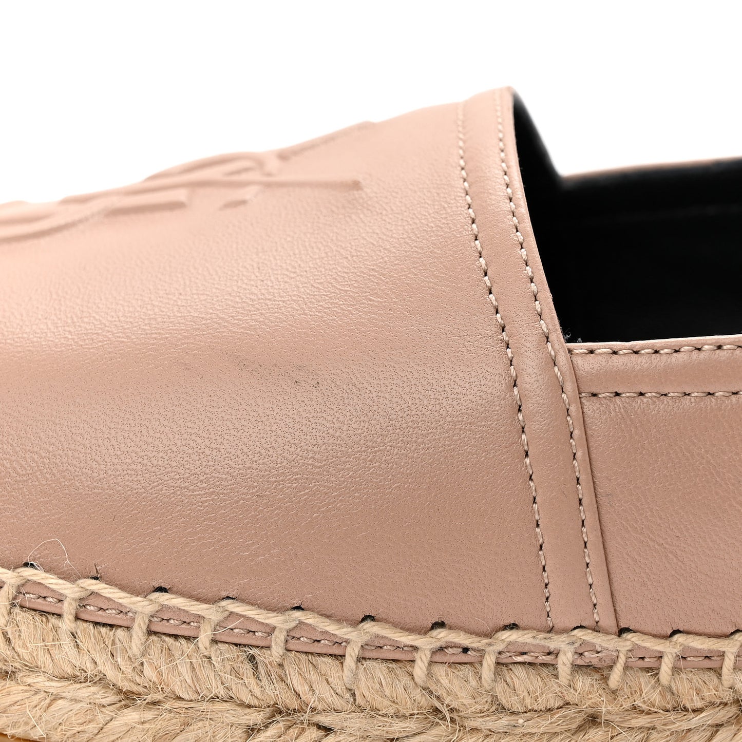 Nappa Monogram Espadrilles 37 Nude