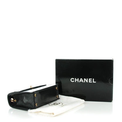 Chanel Lambskin Quilted Small Shoulder Bag Black 4 of 8