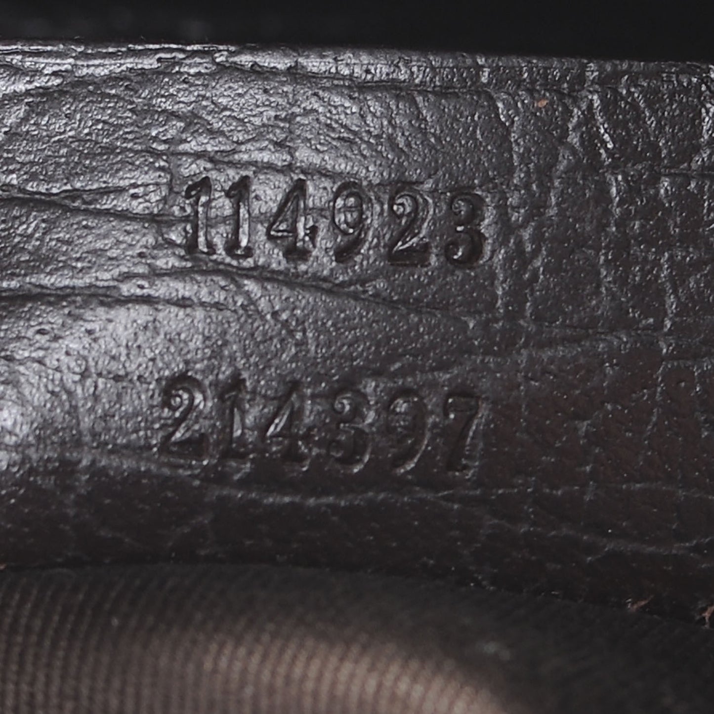Monogram Horsebit Clutch Ebony