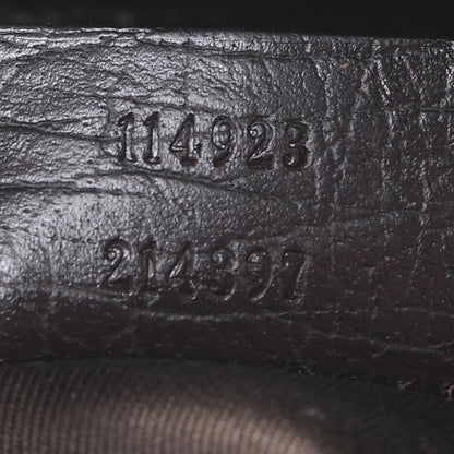 Gucci Monogram Horsebit Clutch Ebony 7 of 7