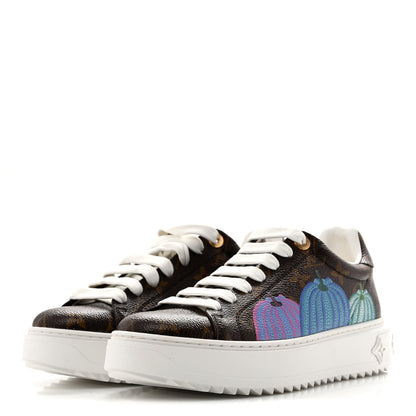 Louis Vuitton LV X YK Monogram Pumpkin Time Out Sneakers 36.5 4 of 10