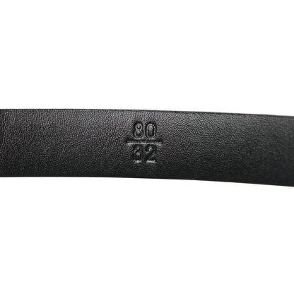 Chanel Calfskin Pearl Belt 80 32 Black 4 of 7