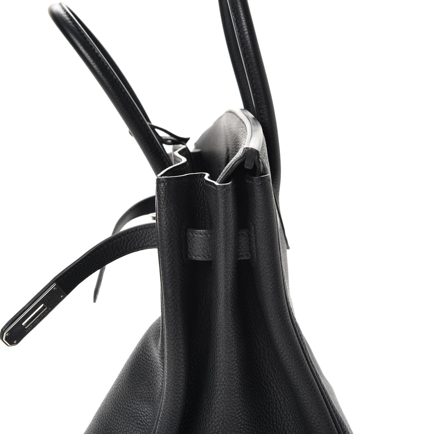Hermes Taurillon Clemence Birkin 35 Black 25 of 37