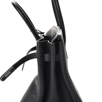 Hermes Taurillon Clemence Birkin 35 Black 25 of 37