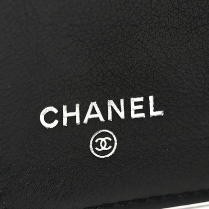 Chanel Caviar Timeless CC Yen Wallet Black 6 of 9