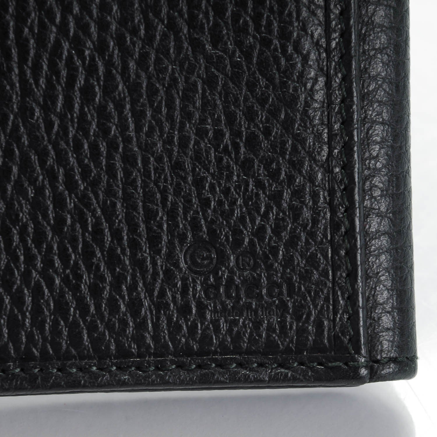 Gucci Calfskin Studded Soho Continental Wallet Black 6 of 7