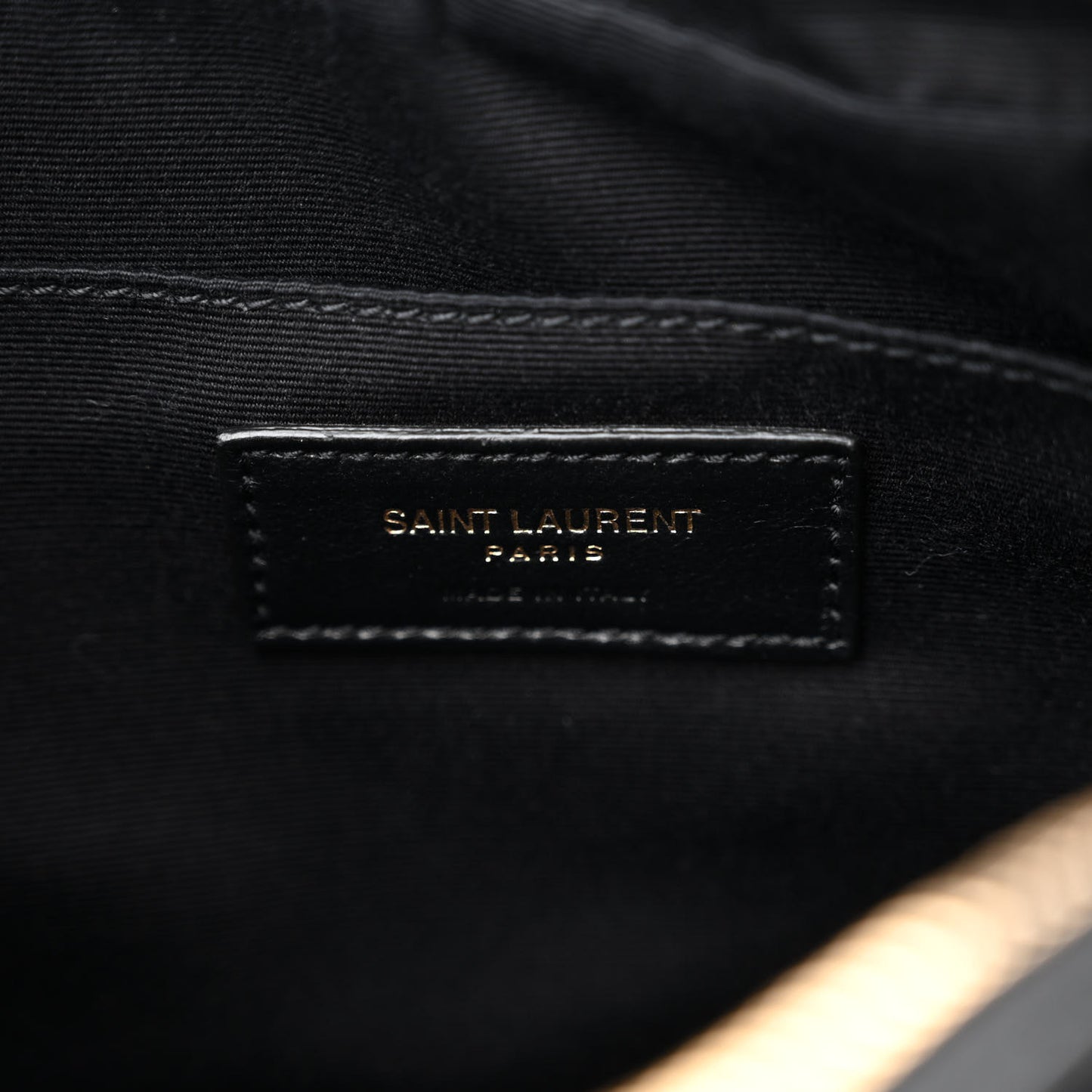 Calfskin Matelasse Monogram Lou Camera Bag Black
