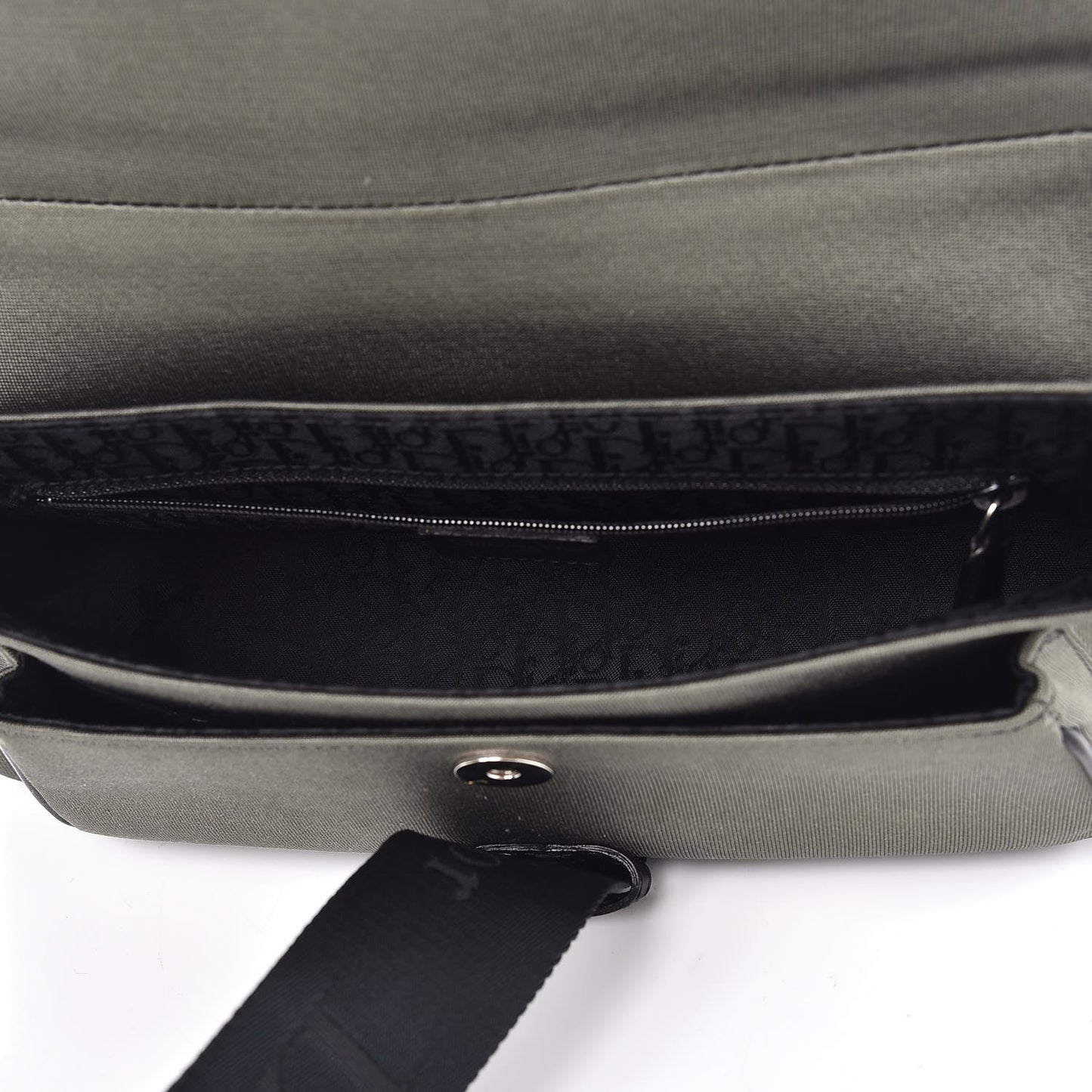 Silk Jersey Crystal Hardcore Bag Grey Black