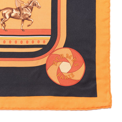 Hermes Silk Sequences Scarf 90 2 of 4