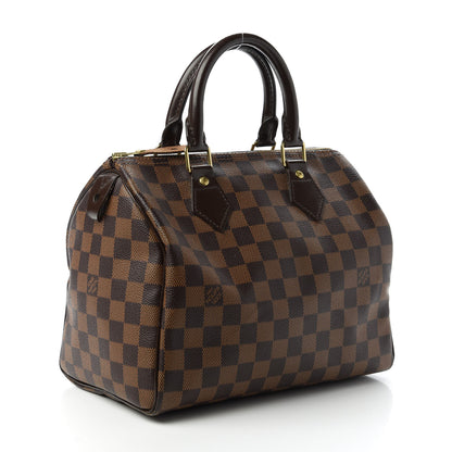 Louis Vuitton Damier Ebene Speedy 25 3 of 10