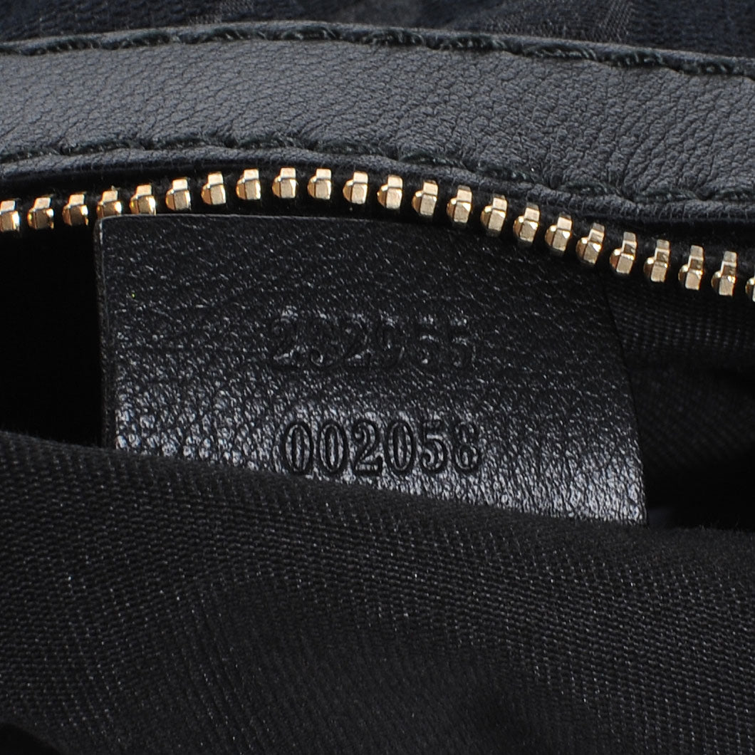 Monogram Medium Sukey Hobo Black