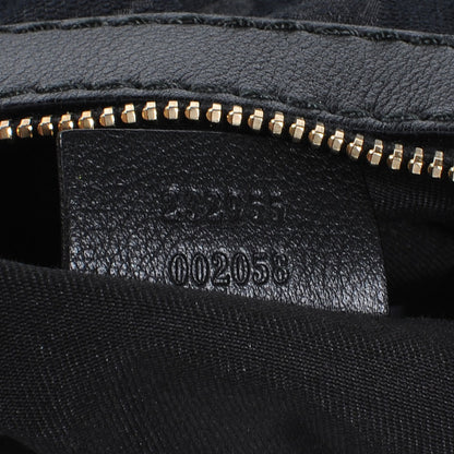 Gucci Monogram Medium Sukey Hobo Black 7 of 7
