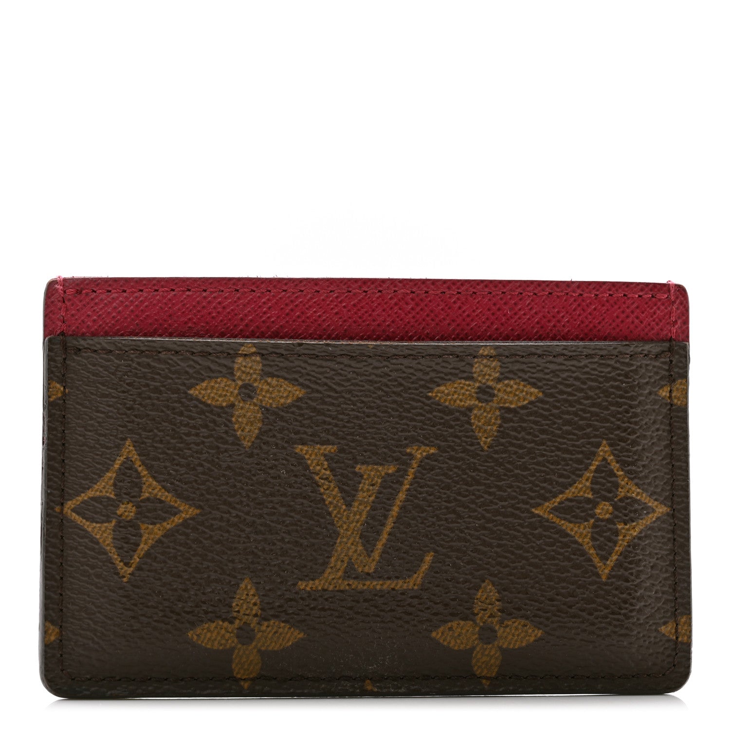 Louis Vuitton Monogram Card Holder Fuchsia 1 of 9