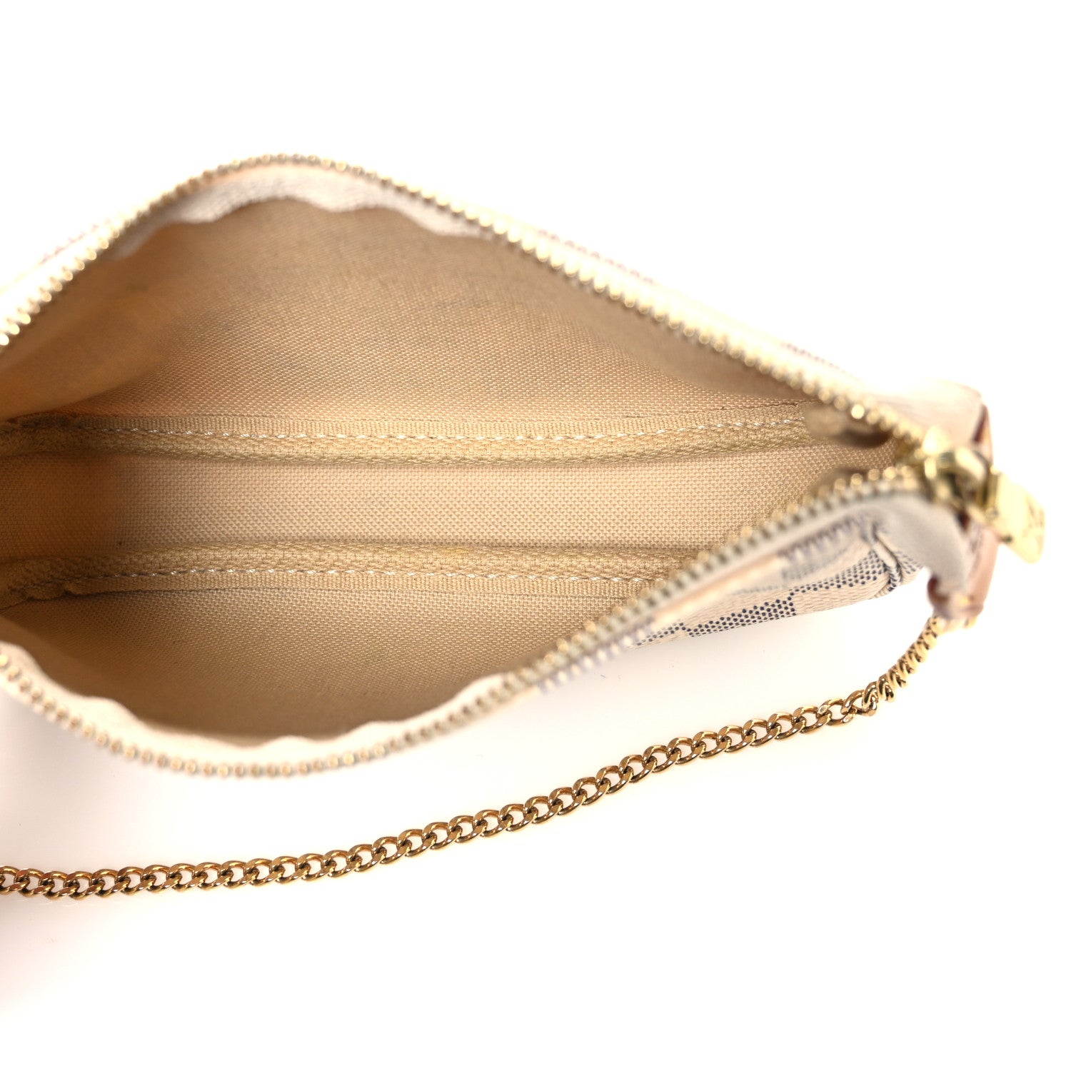 Louis Vuitton Damier Azur Mini Pochette Accessories 5 of 7