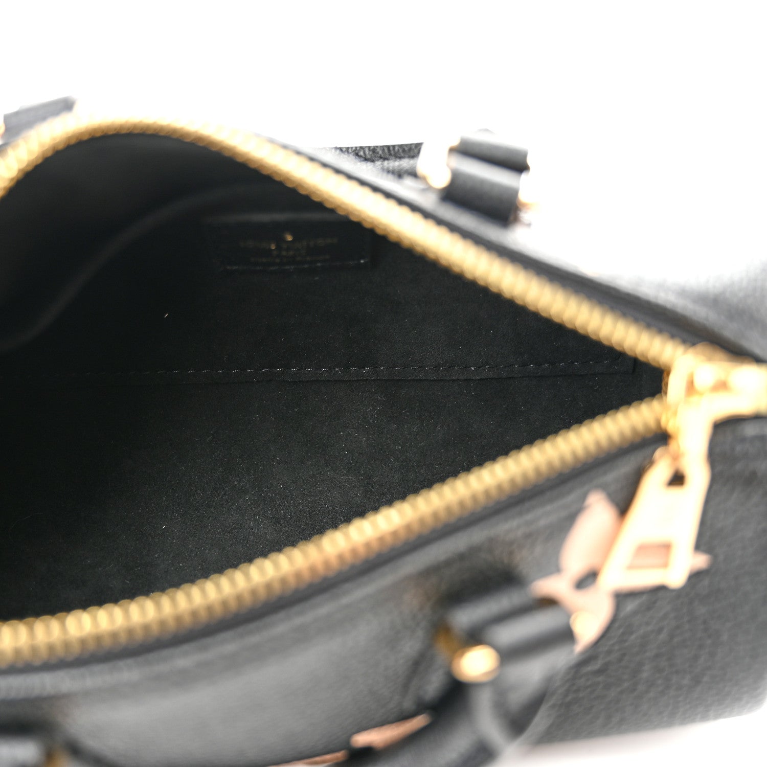Louis Vuitton Empreinte Monogram Giant Papillon BB Black Beige 4 of 7