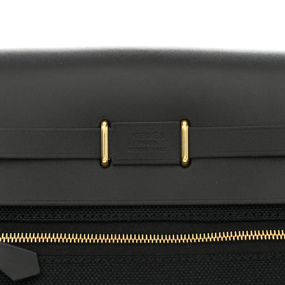 Hermes Military Toile Vache Hunter Herbag Zip Retourne 20 Black 6 of 11