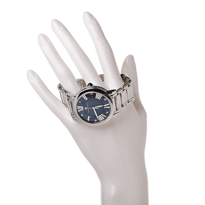 David Yurman Stainless Steel Diamond Black Mother of Pearl 38mm Classic Quartz Watch 2 of 7
