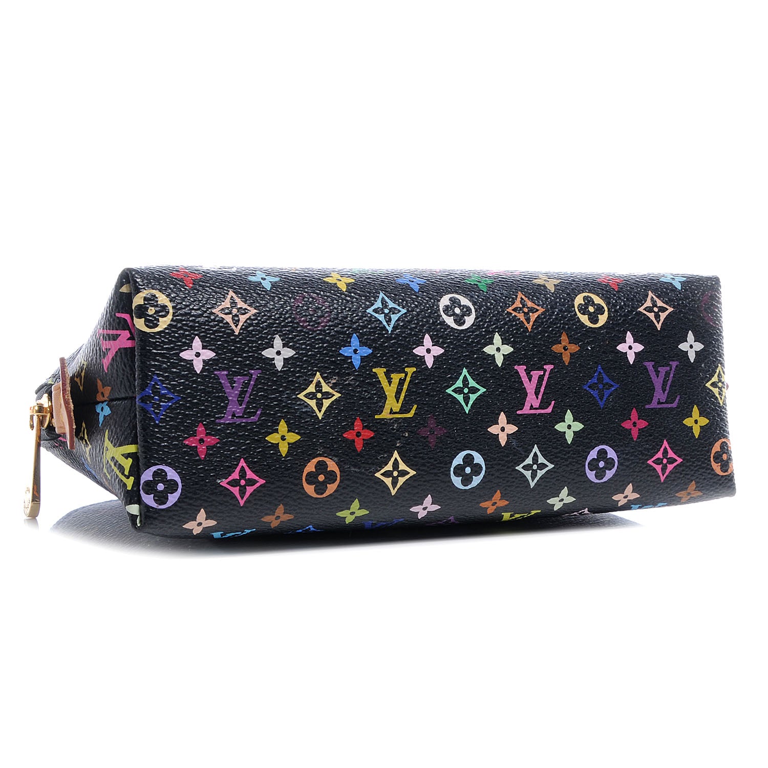 Louis Vuitton Mini Multicolor Cosmetic Pouch Black 4 of 7