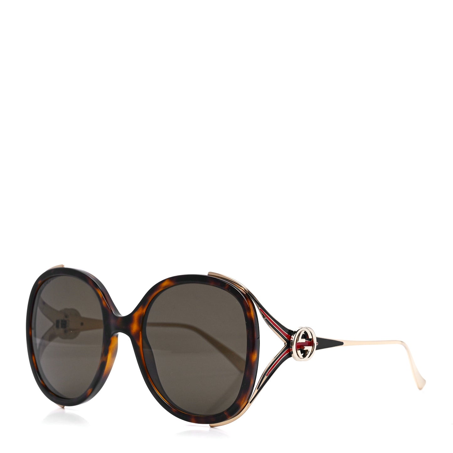 Acetate Round Frame Injected GG0226SK Sunglasses Tortoise