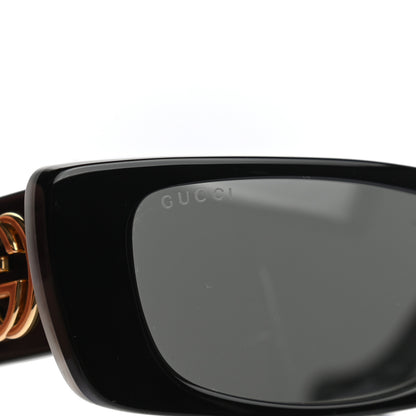 Gucci Acetate Rectangular Sunglasses GG0516S Black 7 of 7