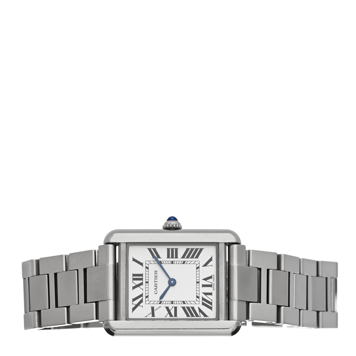 Cartier Stainless Steel 24mm Tank Solo Quartz Watch 2 of 4