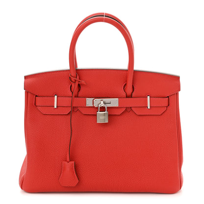 Hermes Togo Birkin 30 Rouge Duchesse 1 of 14